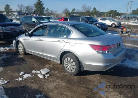 2011 Honda Accord 2.4 Lx z USA, uszkodzony, nr VIN 1HGCP2F39BA234218